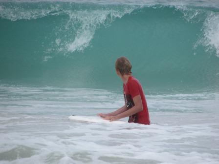 Omigosh - but nothing scares him