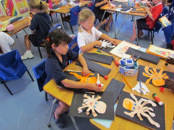 Orange Ollie Octopus