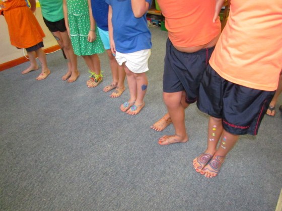 A selection of Funky Grade One Feet