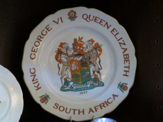 Commemoration Plate -Royal Visit to South Africa -1947 