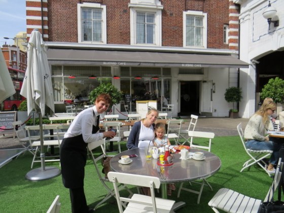 The Italian Waitress who got my coffee right - twice!