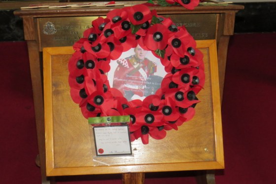 One of the newest memorials is to the soldier who murdered in London by extremists