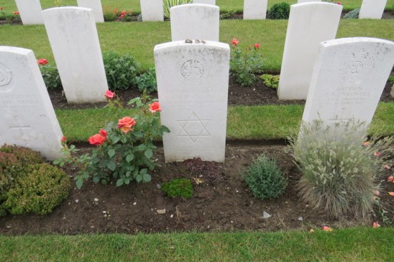 The Jews put stones on their graves as they represent an altar