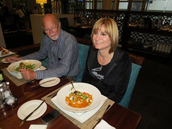 Butternut Ravioli for Lisa? She never eats veggies at home!