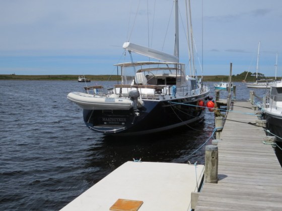Earl couldn't get enough of the boats at Strahn 