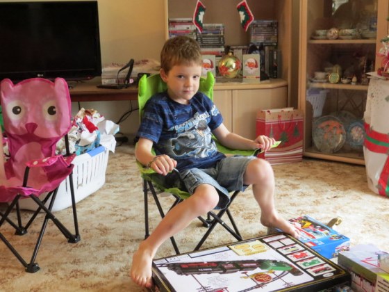 Grandma got me this neat camp chair