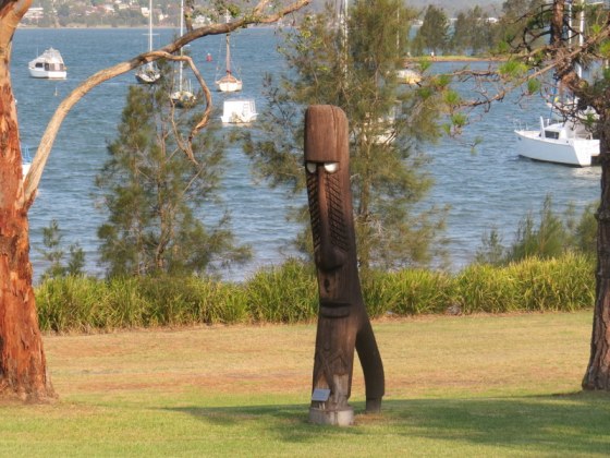 In the gardens - Aboriginal Art