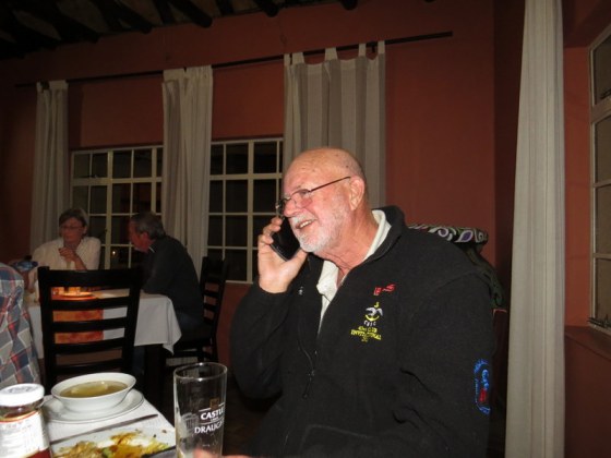 Chatting to the kids