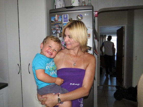 Lisa and Little Ethan