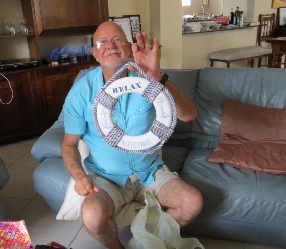 For Gramps and Me to hang in Struisbaai!