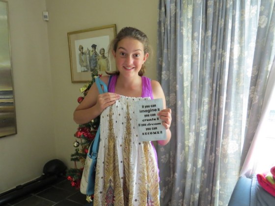 The rest of her gift