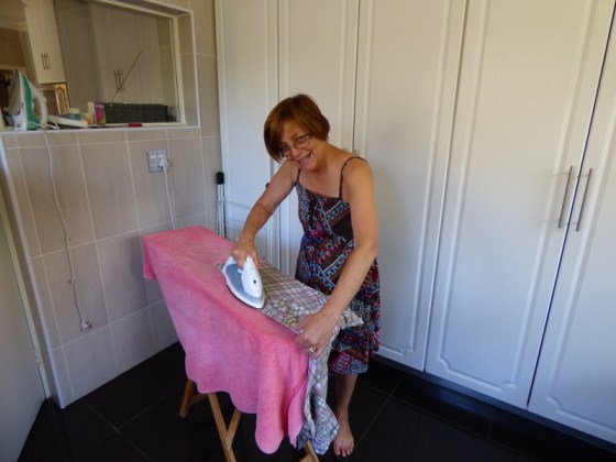 Ironing to do