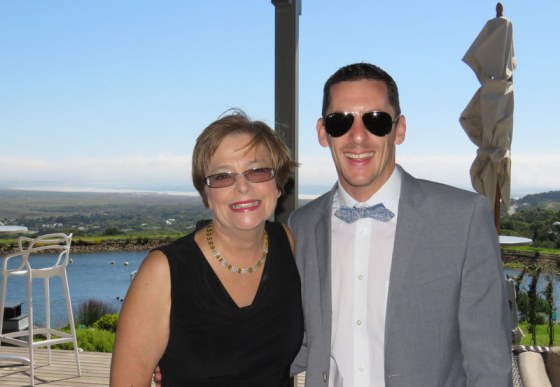 Mick left his yacht in Italy to be groomsman for his brother