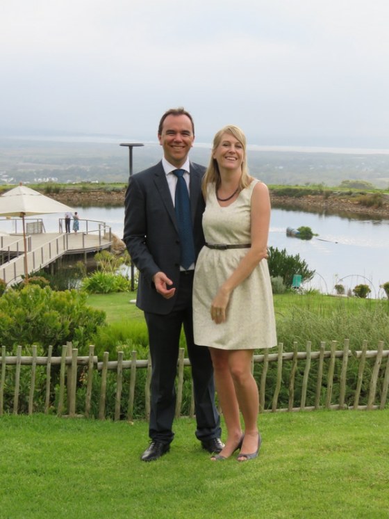 My gorgeous niece, Martine and her hadsome husband, Craig came over from Spain