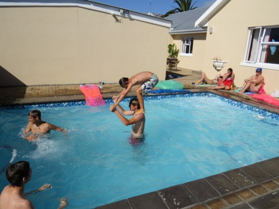 An excellent diving board