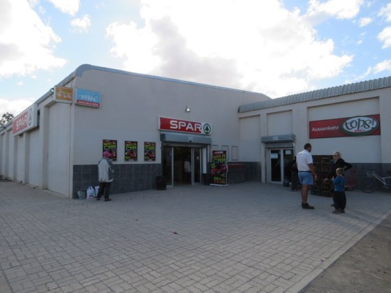 We bought wine and beers from the Aussenkehr Spar - which is in the middle of nowhere