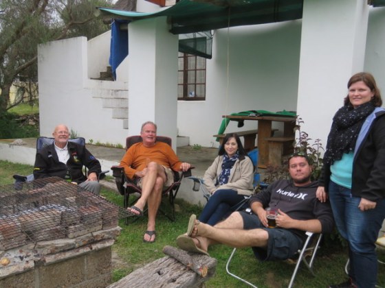 The gang - Earl, Doug, Lolz, Justin and Cara 