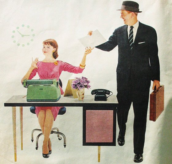 I fancied myself as a smart, efficient secretary