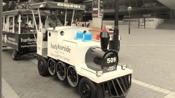 380 Darling Harbour train